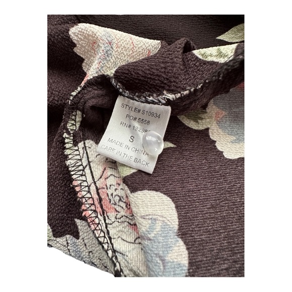 Mittoshop Floral Blouse Size Small - Picture 7 of 8